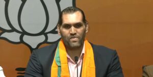 Former WWE Superstar The Great Khali Joins BJP-1