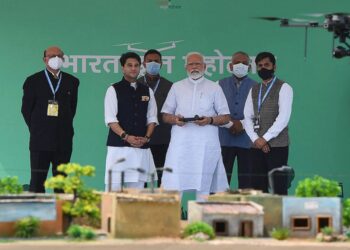 PM Inaugurates India's Biggest Drone Festival - Bharat Drone Mahotsav 2022