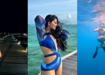 Indian Actress Ahaana Krishna Spotted Vacationing At Hideaway Beach Resort & Spa