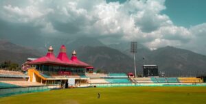 HPCA cricket stadium in Dharamshala