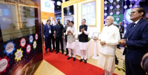 PM inaugurates 6th edition of India Mobile Congress and launches 5G Services, in New Delhi October 01, 2022.