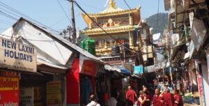 The streets of McLeod Ganj Photo by Christopher Heise.