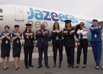 Jazeera Airways Operates First Flight With All-Female Crew