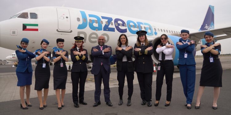 Jazeera Airways Operates First Flight With All-Female Crew