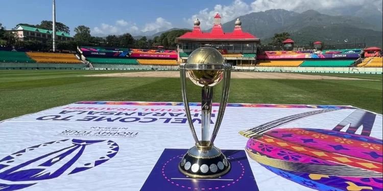 ICC World Cup Trophy arrives in Dharamshala_1