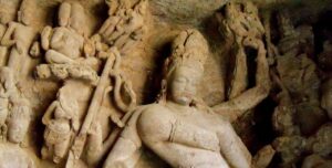 Elephanta caves_Shiva depicted as Nataraja