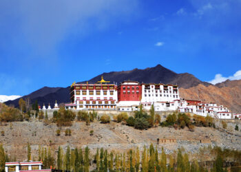 Phyang Monastery And The Blue Hill Of Ladakh